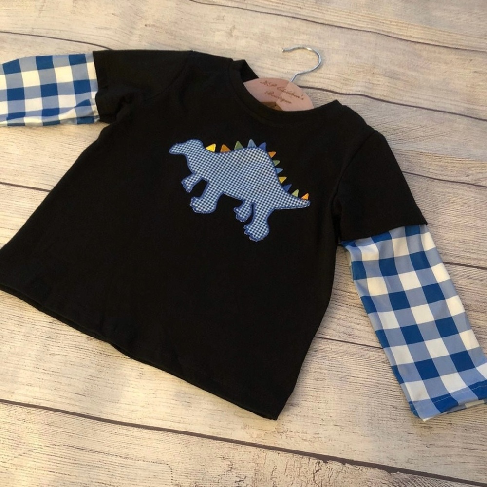 NWT BOYS DINOSAUR BOUTIQUE SHIRT